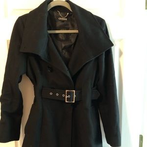 Wool dress coat